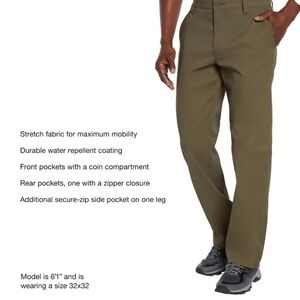 Eddie Bauer Men's Green Cargo Pants
